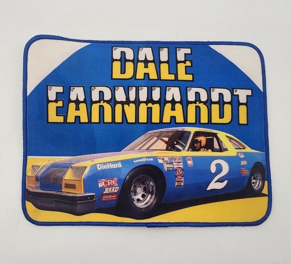 Vintage 8 1/2" x 7" Large Rare Dale Earnhardt Sr Iron on Patch #2 Car